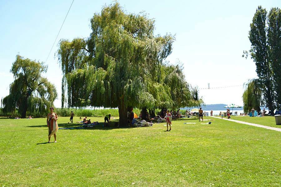 Silver Delux Apartman Balatonfured Luaran gambar